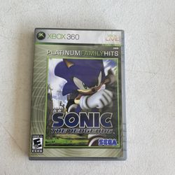Xbox 360 Sonic the Hedgehog Platinum Hits Game
