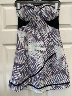 Strapless Mini Dress By hype 