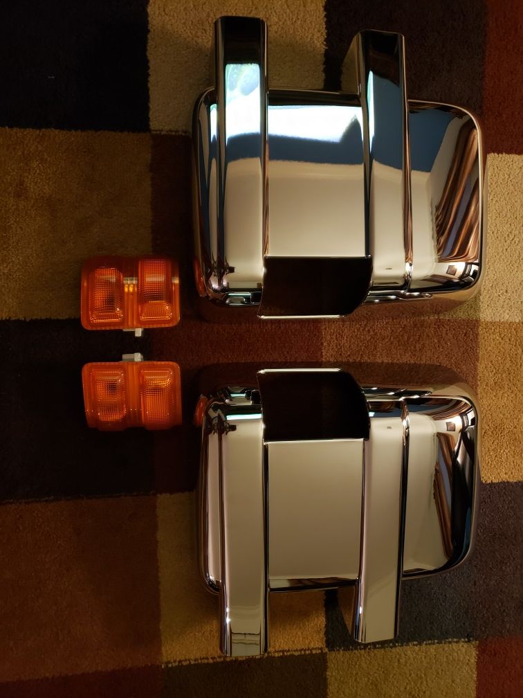 2008-2010 F250 Mirror Covers and Running Lights