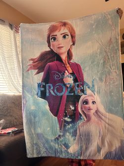 โ๏ธ Disney Frozen 2 Blanket โ Anna & Elsa! โ๏ธ๐๐