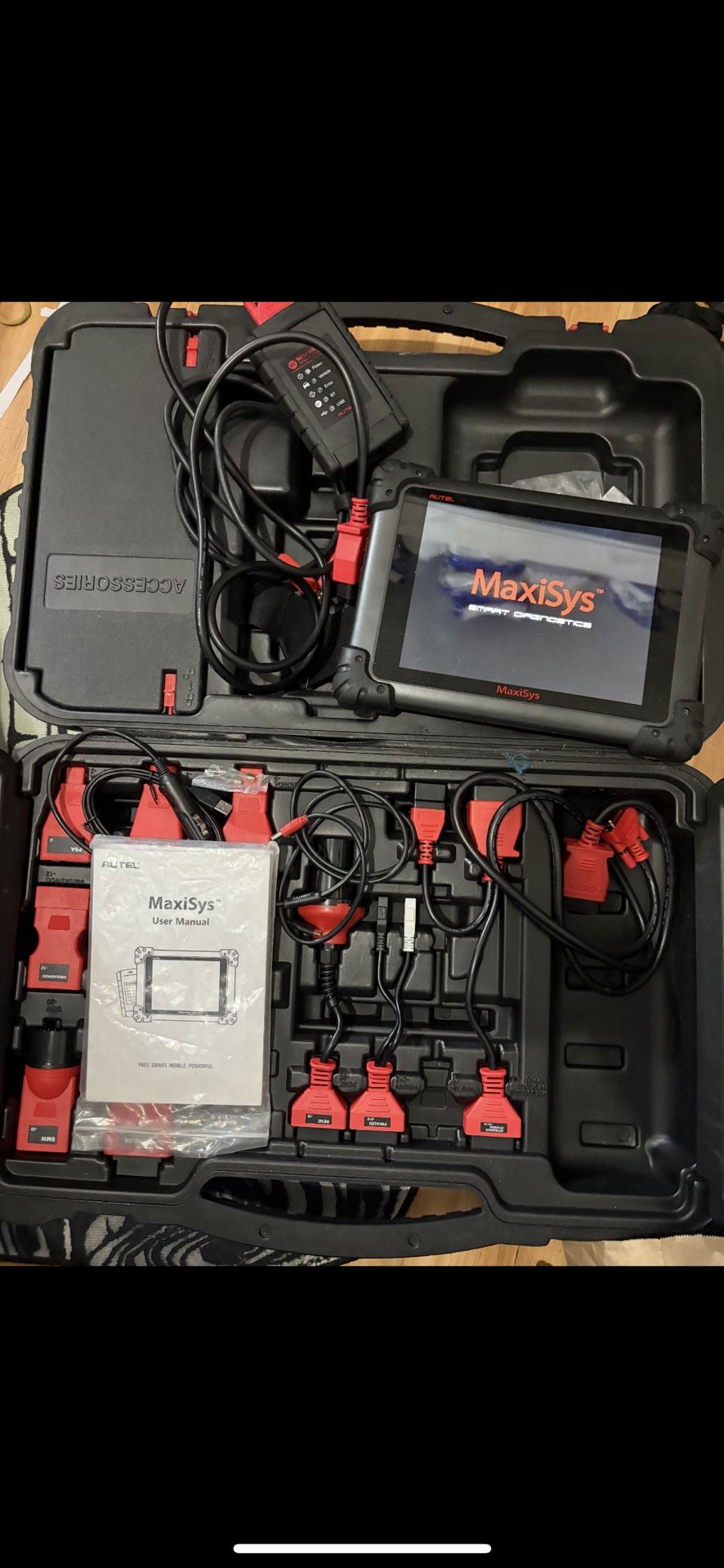Autel MaxiSys Diagnostic Scanner Tool Kit – Full Set – Like New