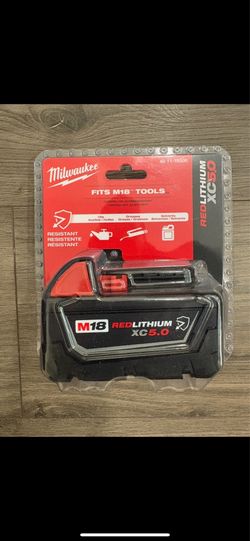 Milwaukee M18 Red Lithium XC5.0 Battery