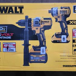 DeWalt Brushless 2-Kit Flex Volt Advance 20V New