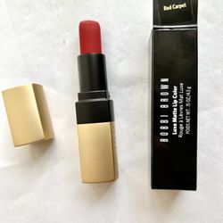 Bobbi Brown Luxe Matte Lip Color Lipstick RED CARPET Full Size 0.15 Oz Brand New