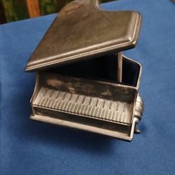 Vintage Grand Piano Music Box Jewelry Box