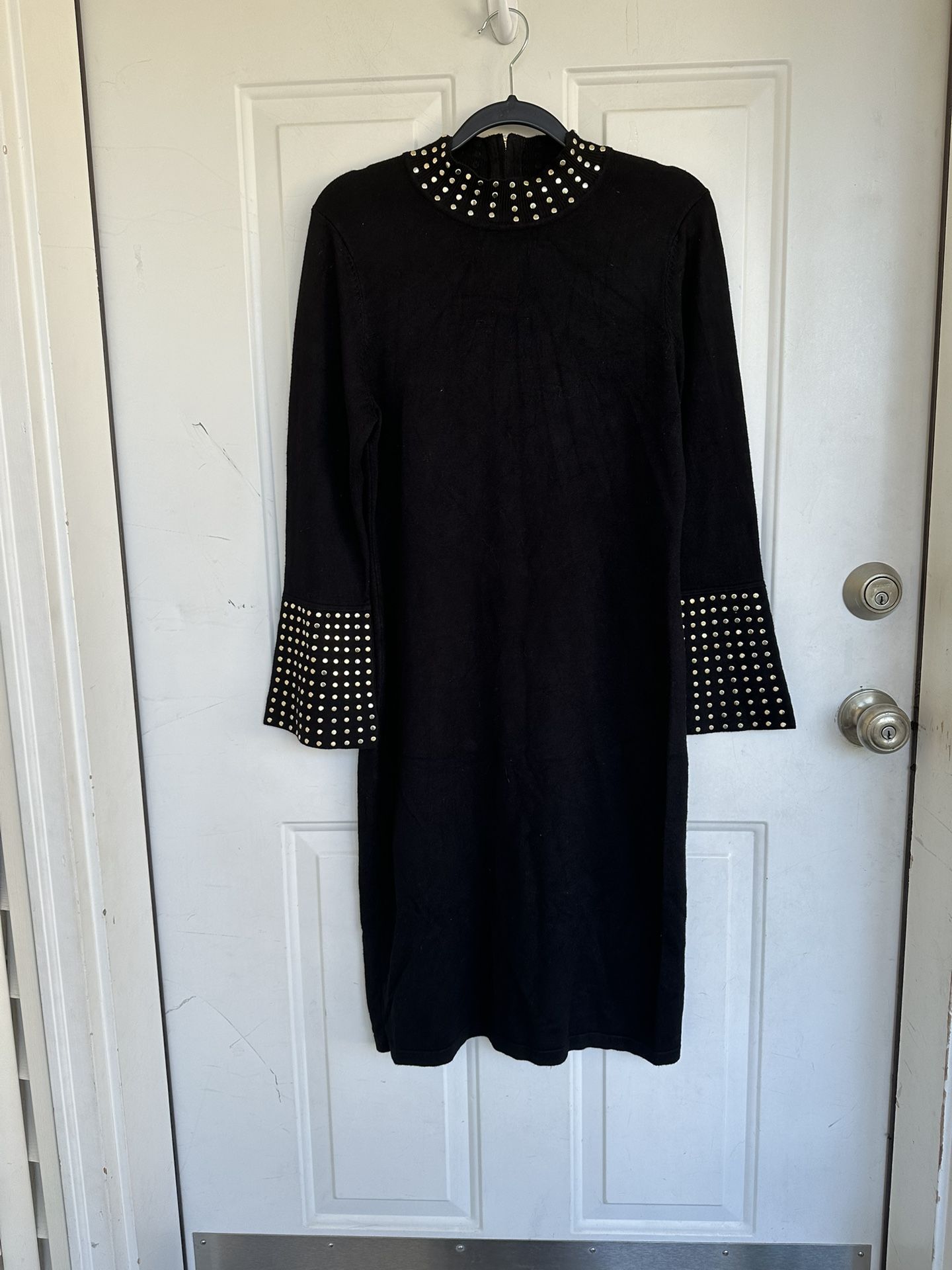Calvin Klein Studded Sweater Dress size M