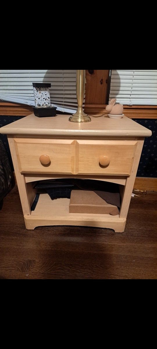 Bedside End Table