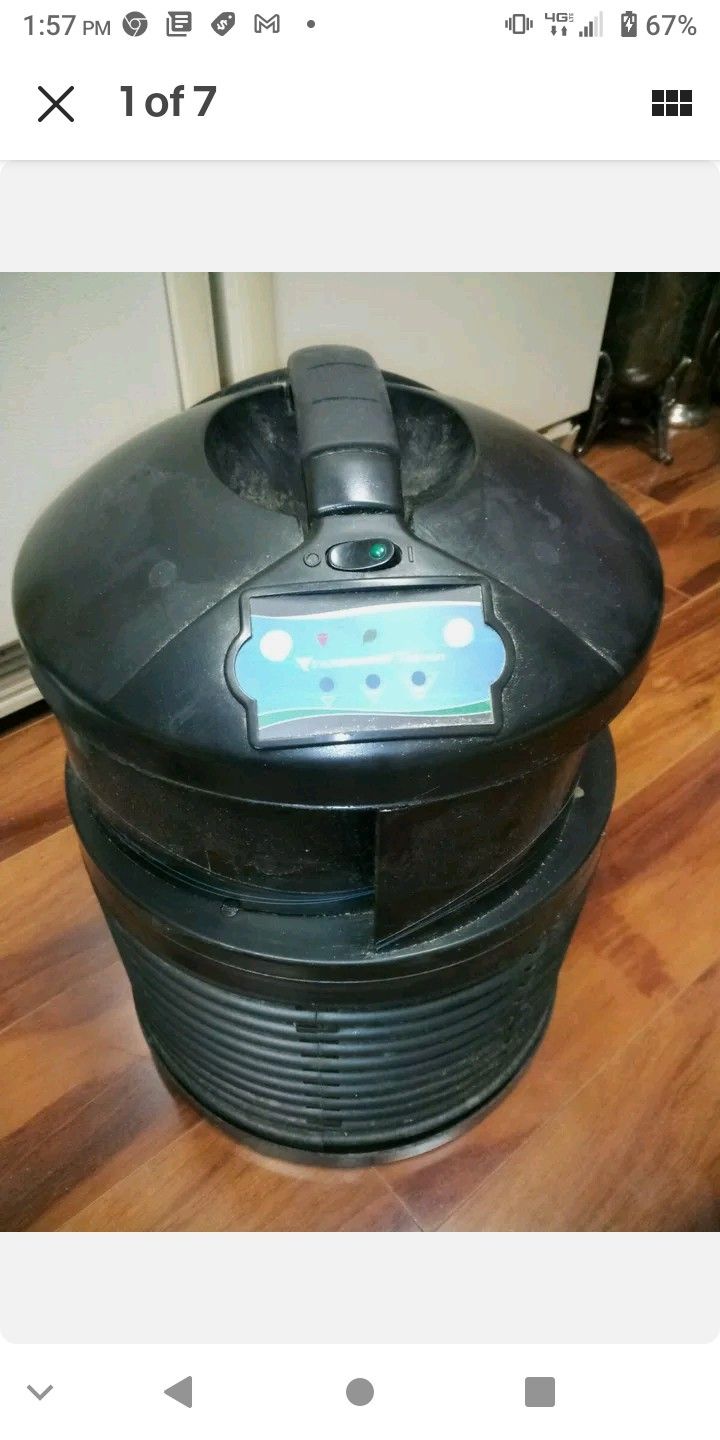 FILTERQUEEN DEFENDER HEPA AIR PURIFIER MODEL AM4000 WITH FILTER USED