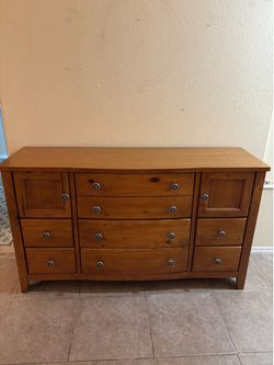 Wood Buffet Storage Cabinet