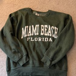 Miami Beach Sweatshirt - Size M