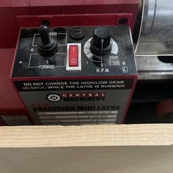 Harbor Freight Mini Lathe & Tooling