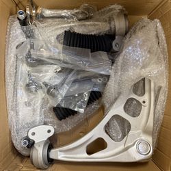 10Pcs Set BMW E46 E90 325i 323i Z4 Lower Control Arms Kit Sway Bar Links Rod Suspension Kit