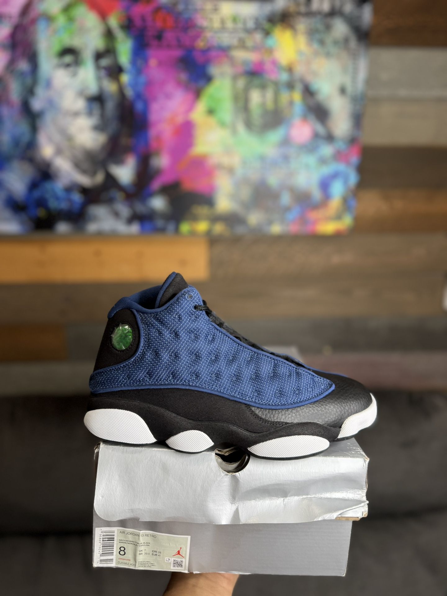 Jordan 13 Brave Blue