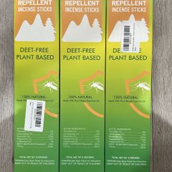 Mosquito Repellent Incense Sticks 180 pieces