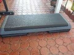 Step Platform, Adjustable Bench, Squat Rack, Total Gym, Olympic Bars, Weights, Bumper Plates, Station Tower