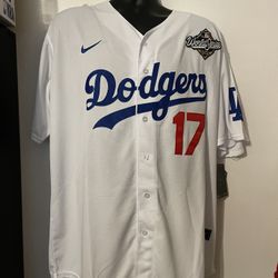 Los Angeles Dodgers Baseball Jersey Of Shohei Ohtani