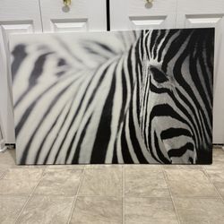Beautiful Large 46 1/2 By 31 Inch Canvas Wall Art. (MUST SELL TODAY)