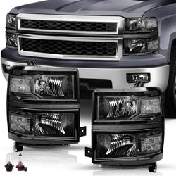 2014-2015 Silverado 1500 Headlights 