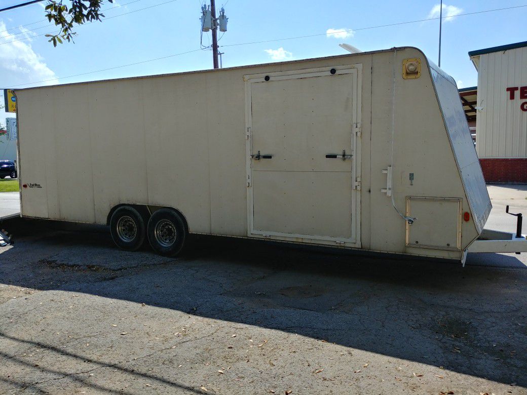 26 ft enclosed cargo car auto trailer hauler
