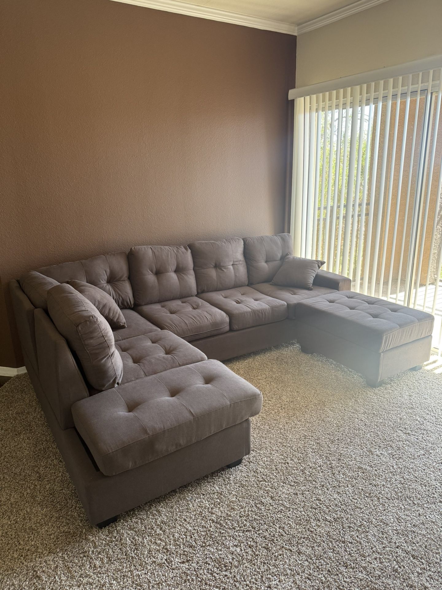 Brown Couches