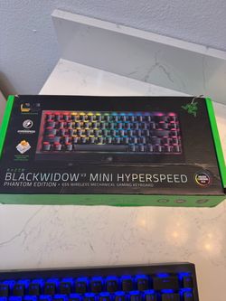 Razer BlackWidow v3 mini phantom edition