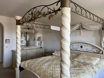Complete bedroom set.