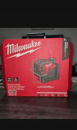 Milwaukee M12 Green Laser Kit 3624-21