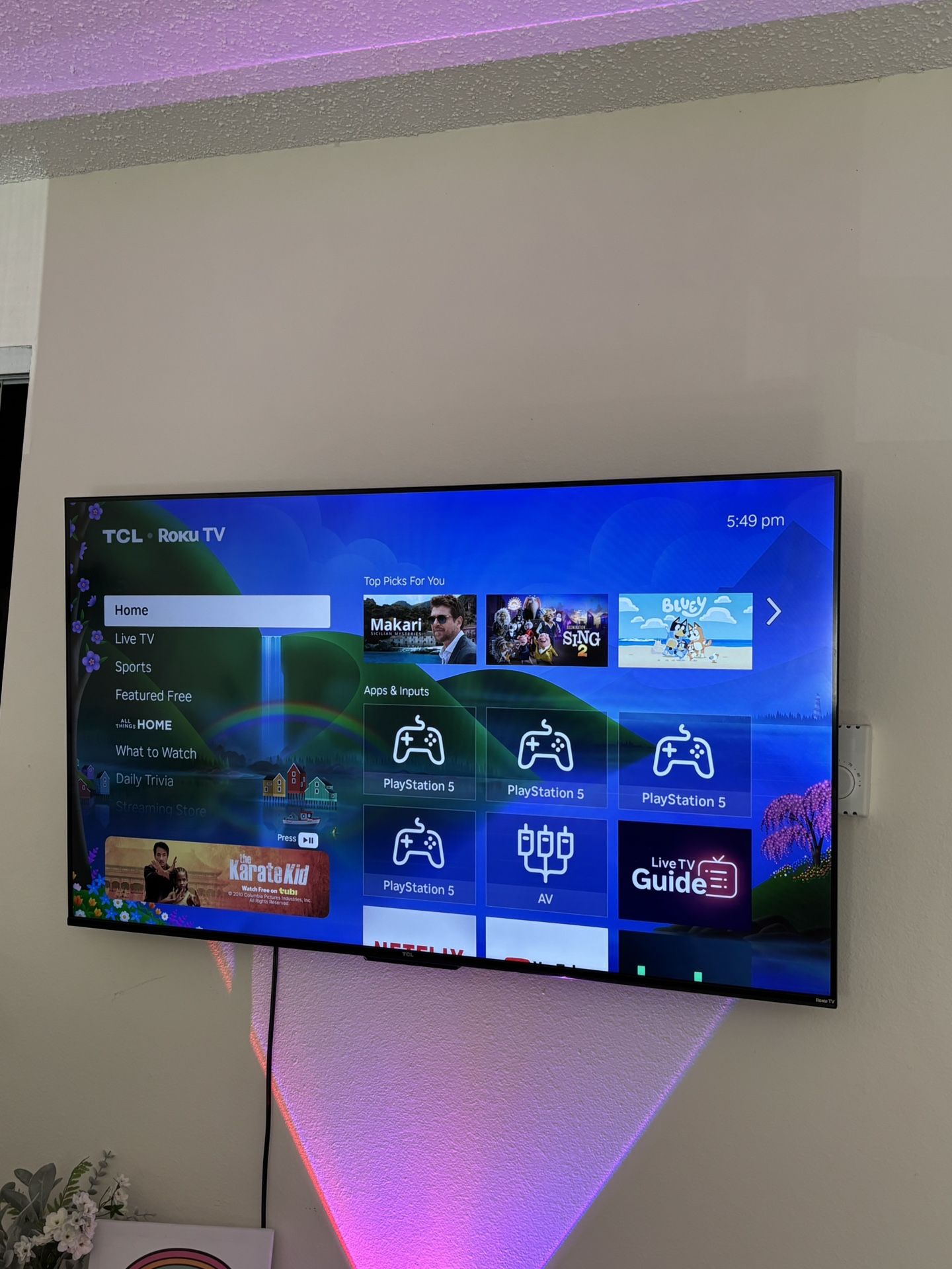 TCL Roku 50” TV