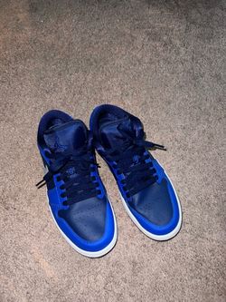 Blue Nikes