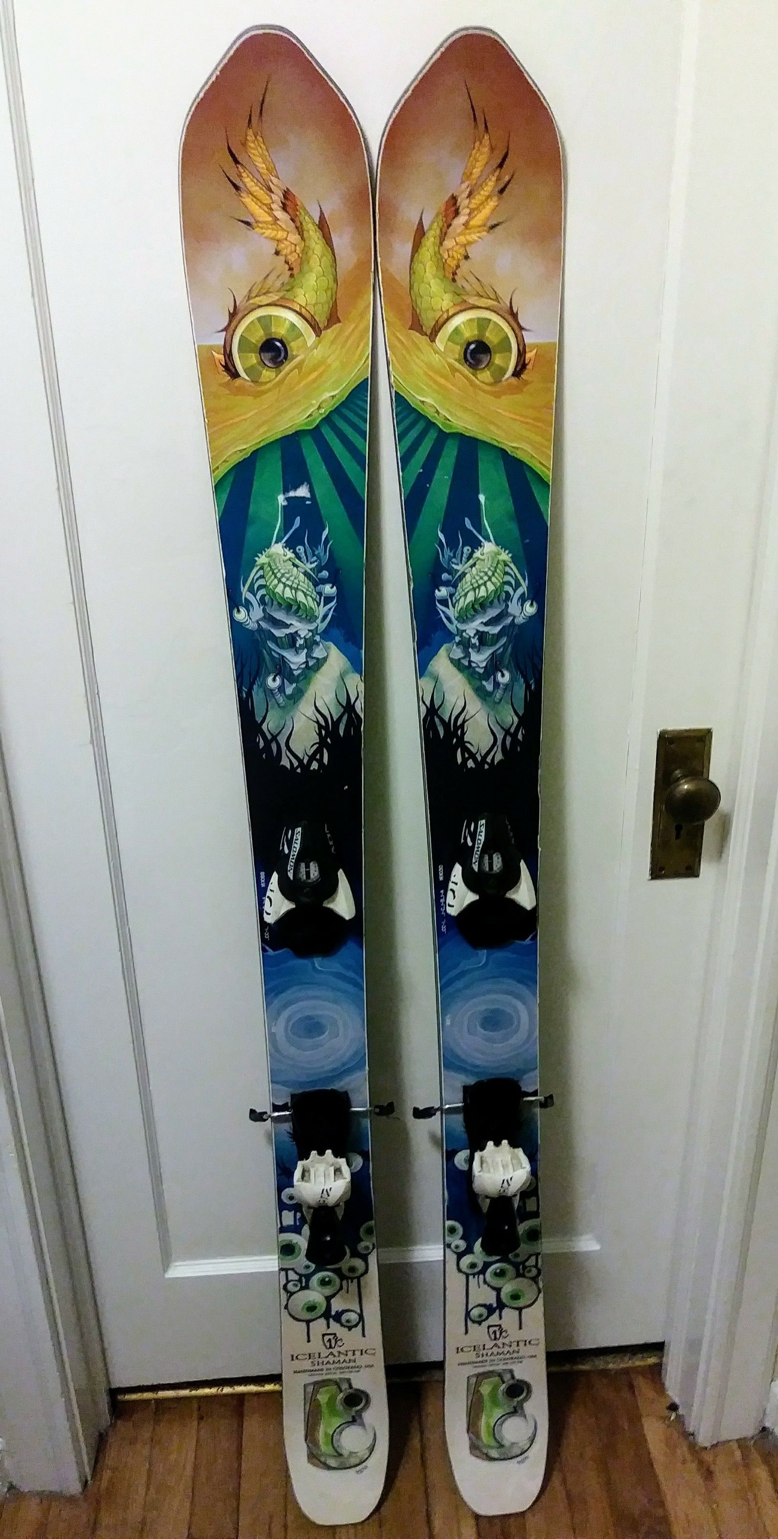 Icelantic Shaman Skis Twin Tip 161