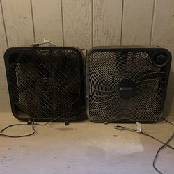 Box fans (x2)