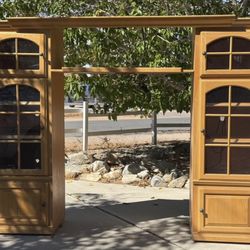 Adjustable entertainment Center