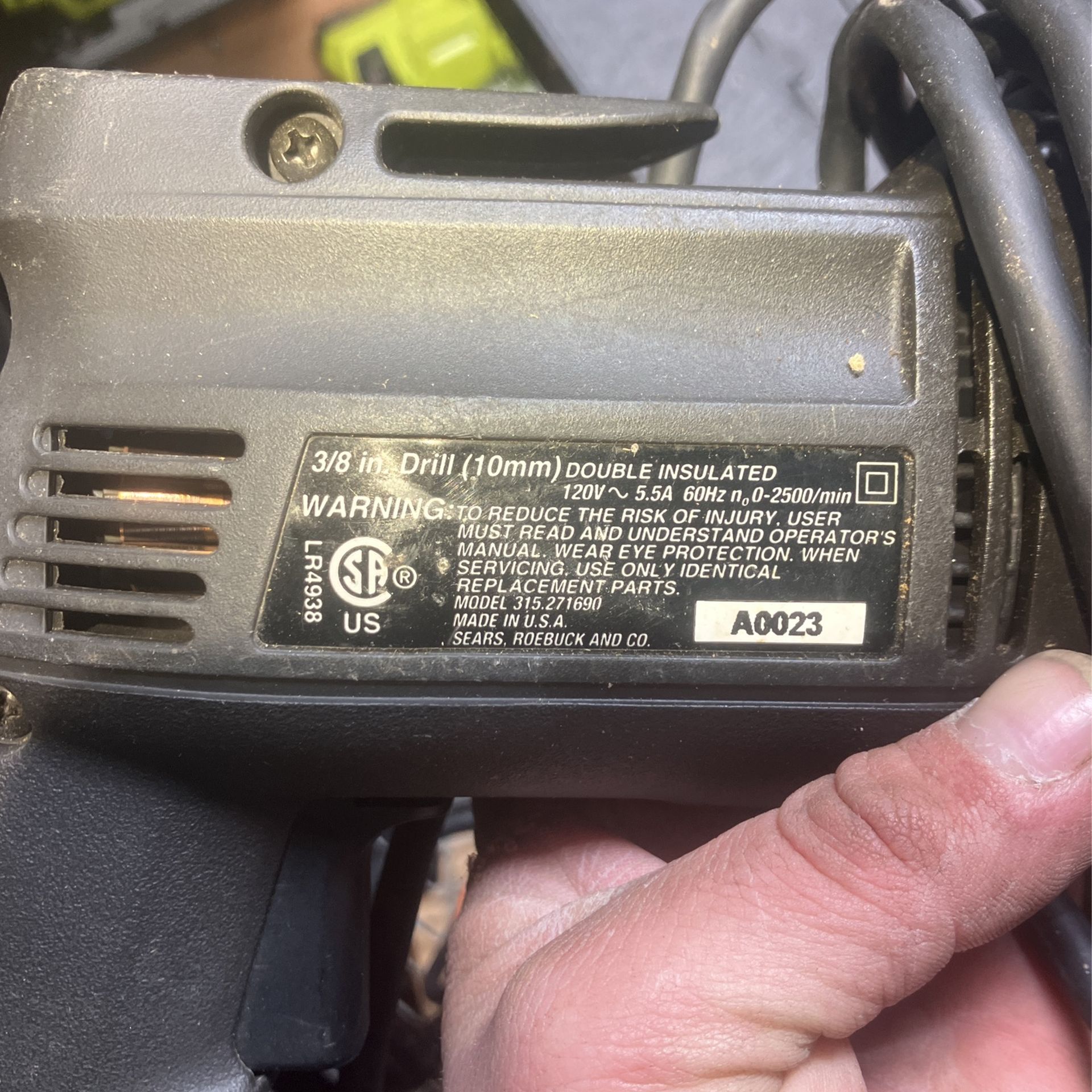 Craftsman 5.5amp