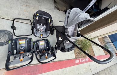 Chicco Corso Travel System, KeyFit 35 Car Seat and Two Bases
