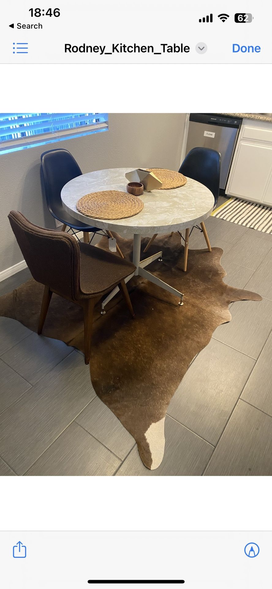 Dining table