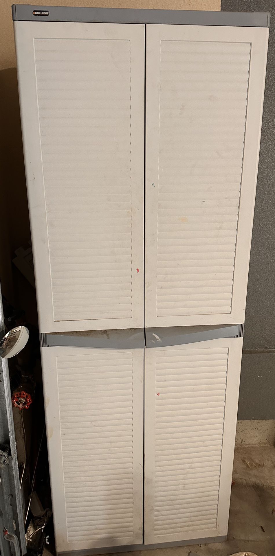 Black and Decker Plastic Storage Cabinet for Sale in Thornton, CO - OfferUp