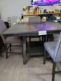 Table and chairs