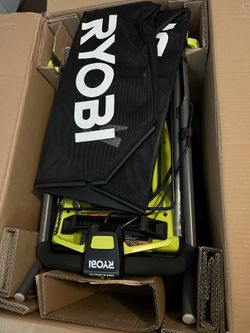 ONE+ HP 18V Brushless 16 in. Cordless Battery Walk Behind Push Lawn Mower with (2) 4.0 Ah Batteries and (1) Charger