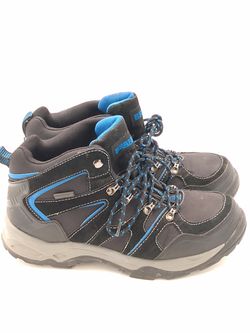 Black and blue Brahma men's steel toe boots size 10