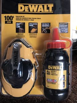 Brand-new chalk line never open