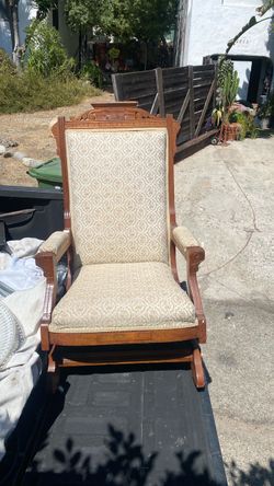 Victorian vintage rocker chair