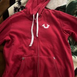Red True Religion Jacket 