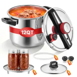 Brand New 12QT Stainless Steel Pressure Cooker