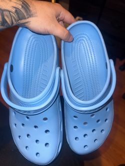 Baby Blue Adult Crocs