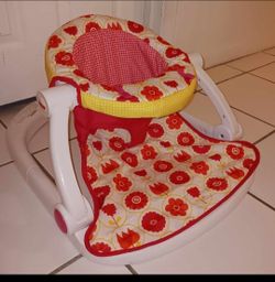 CLEAN Fisher Price sit me up seat for baby $15 FIRM