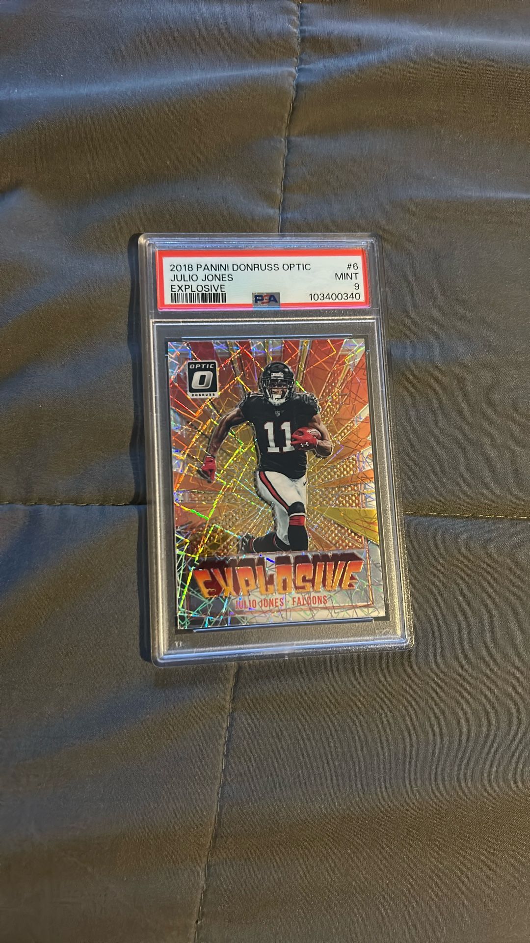 Julio Jones Explosive 🧨 PSA 9