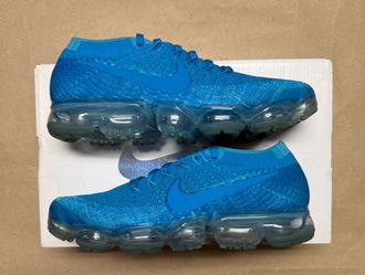 Nike Air Vapormax Flyknit Blue Orbit Men’s size 7.5 running shoes Rare!
