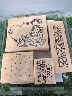 Friendship Warms the Heart  Stampin' Up Stamp Set of 4
