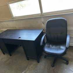 free desk & chair