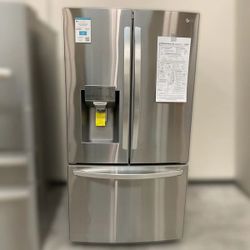 Open Box: LG 28 cu.ft 3 Door French Door, Standard Depth Refrigerator with Dual Ice Makers - 27CAO700